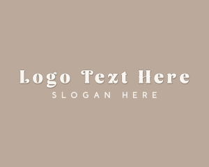 Advertising - Minimalist Luxury Business logo design