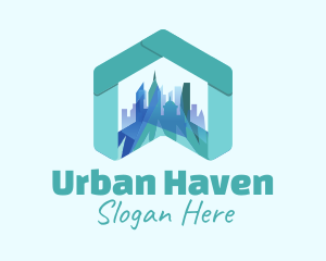 Cityscape - Urban Cityscape Realtor logo design