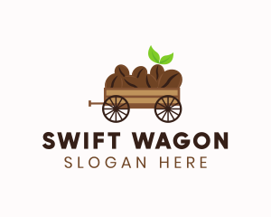 Wagon - Organic Coffee Wagon logo design