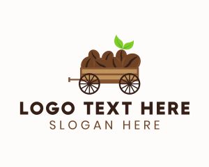 Restaurant - Organic Coffee Wagon logo design