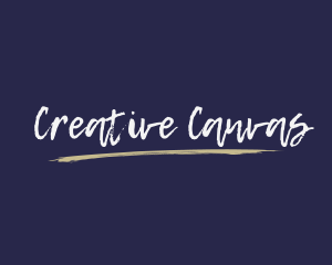 Artsy - Brush Stroke Business logo design