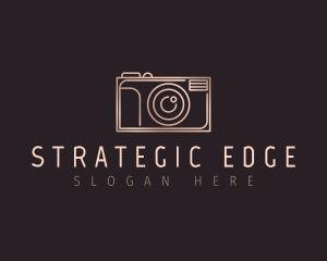 Minimalist Photography Camera Logo