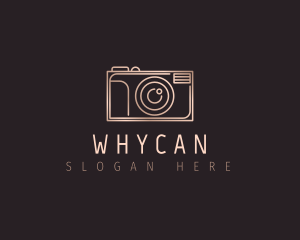 Minimalist Photography Camera Logo