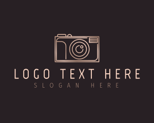 Minimalist Photography Camera Logo