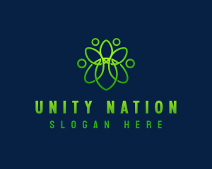 People Family Unity logo design