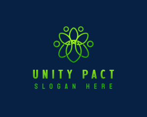 People Family Unity logo design