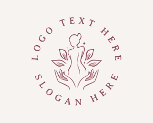 Therapy - Woman Wellness Spa logo design