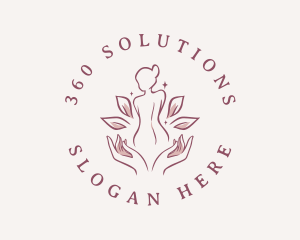 Woman Wellness Spa logo design