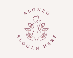 Woman Wellness Spa logo design