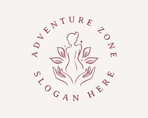 Woman Wellness Spa logo design