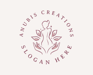 Woman Wellness Spa logo design