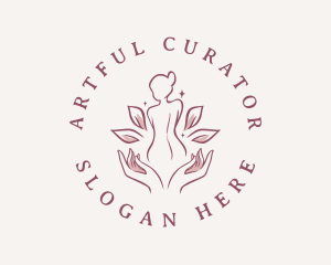 Woman Wellness Spa logo design