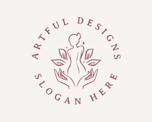 Woman Wellness Spa logo design