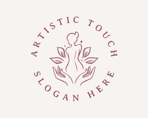 Woman Wellness Spa logo design