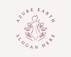 Woman Wellness Spa logo design