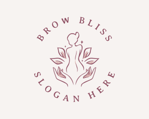 Woman Wellness Spa logo design