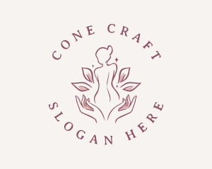 Woman Wellness Spa logo design