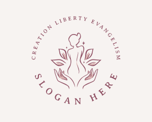 Woman Wellness Spa logo design