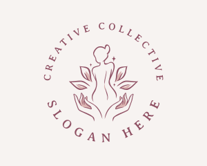 Woman Wellness Spa logo design