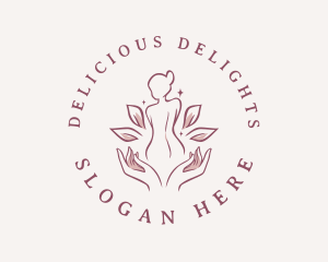 Woman Wellness Spa logo design