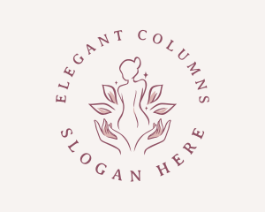 Woman Wellness Spa logo design