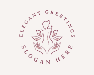 Woman Wellness Spa logo design