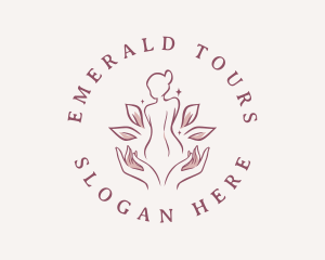 Woman Wellness Spa logo design