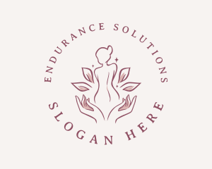 Woman Wellness Spa logo design