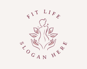 Woman Wellness Spa logo design