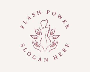 Woman Wellness Spa logo design