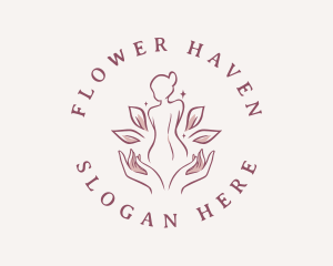 Woman Wellness Spa logo design