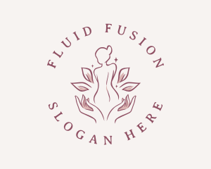 Woman Wellness Spa logo design