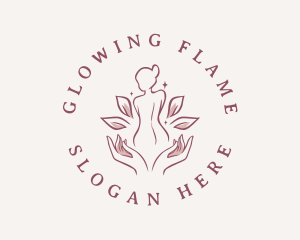 Woman Wellness Spa logo design