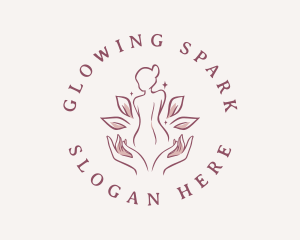 Woman Wellness Spa logo design