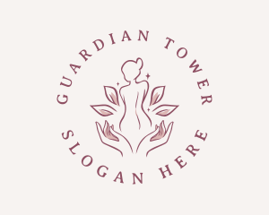 Woman Wellness Spa logo design