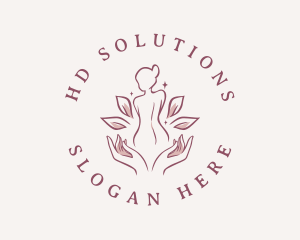 Woman Wellness Spa logo design