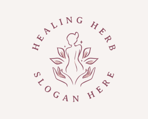 Woman Wellness Spa logo design