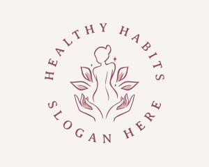 Woman Wellness Spa logo design