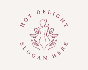 Woman Wellness Spa logo design