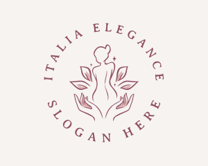 Woman Wellness Spa logo design