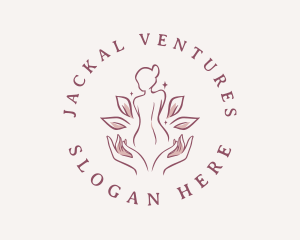 Woman Wellness Spa logo design