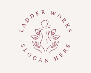 Woman Wellness Spa logo design