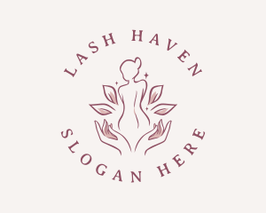 Woman Wellness Spa logo design