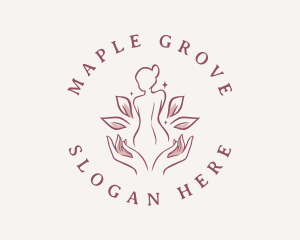 Woman Wellness Spa logo design