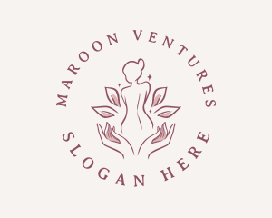 Woman Wellness Spa logo design