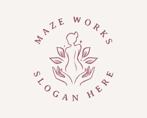 Woman Wellness Spa logo design