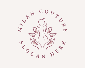 Woman Wellness Spa logo design