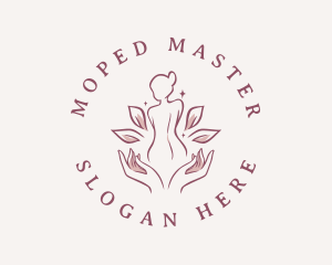 Woman Wellness Spa logo design