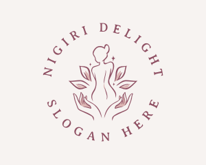 Woman Wellness Spa logo design