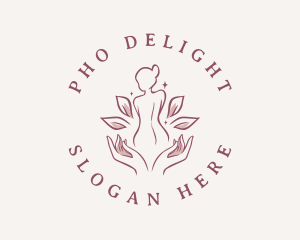 Woman Wellness Spa logo design